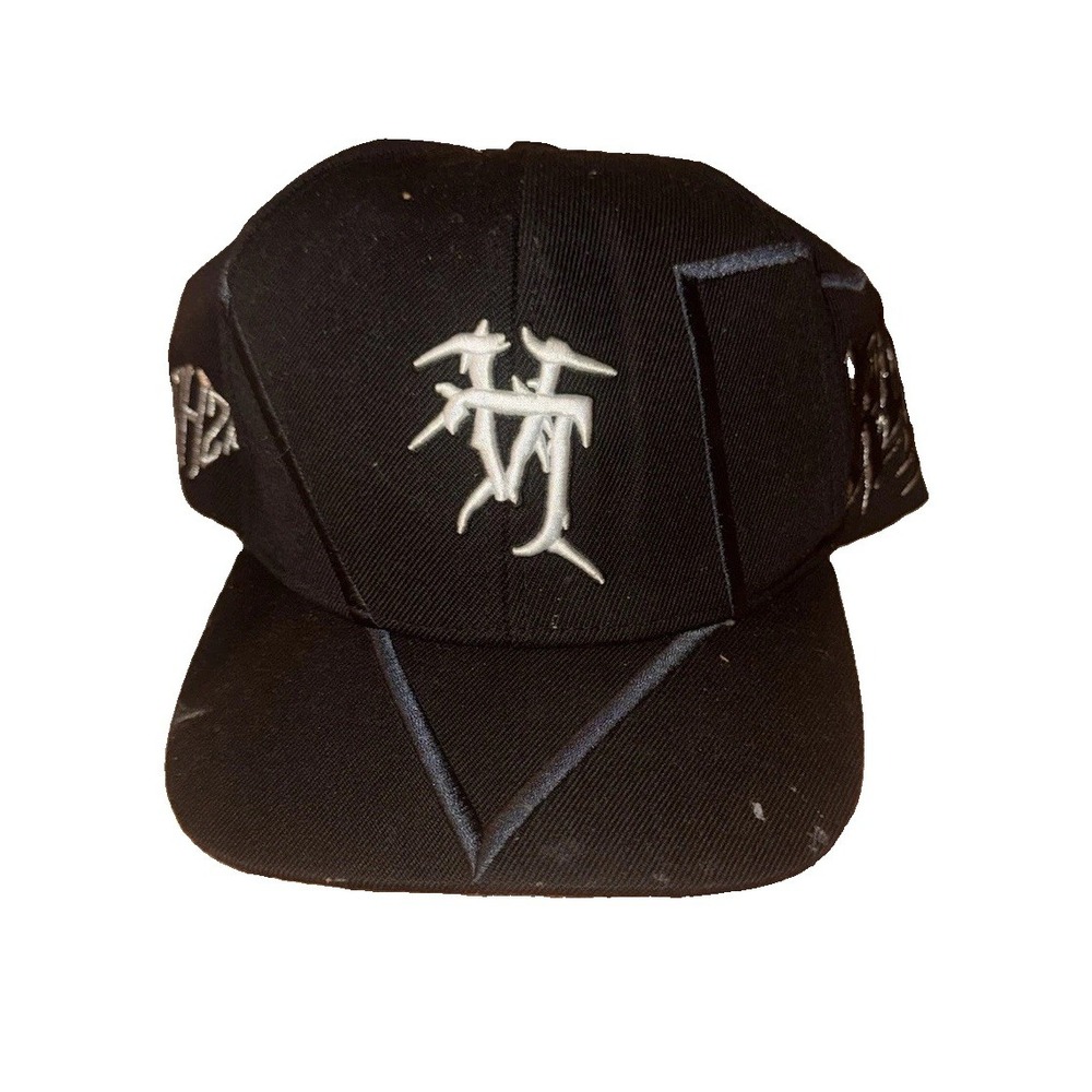 Kill The Hype Snapback Fall24 KTH Upside Down Trinity LA Hat Rare Preown Black